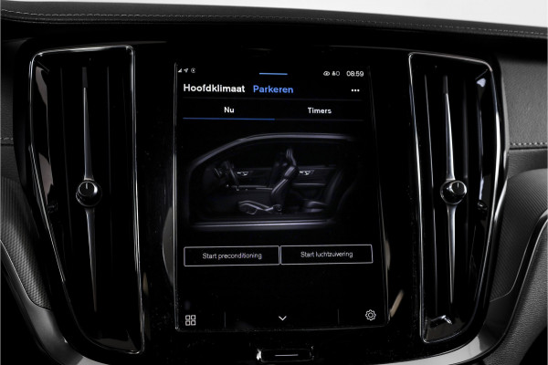 Volvo V60 2.0 T6 Plug-in hybrid AWD Ultra Dark - Automaat | S/K-Panodak | Dig. Cockpit | Adapt. Cruise | Stoel-+Stuurverw. | PDC | 360 Camera | NAV + App. Connect | ECC | Elek. Klep | LM 19" | 9589
