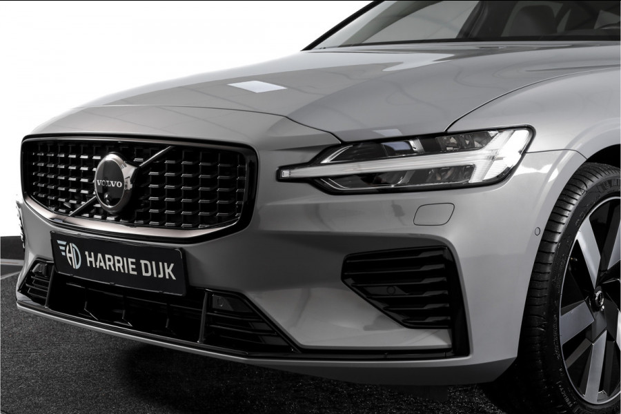 Volvo V60 2.0 T6 Plug-in hybrid AWD Ultra Dark - Automaat | S/K-Panodak | Dig. Cockpit | Adapt. Cruise | Stoel-+Stuurverw. | PDC | 360 Camera | NAV + App. Connect | ECC | Elek. Klep | LM 19" | 9589