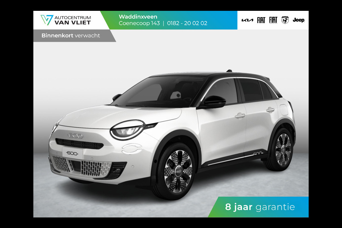 Fiat 600 1.2 Hybrid La Prima | Full Option | Bicolore