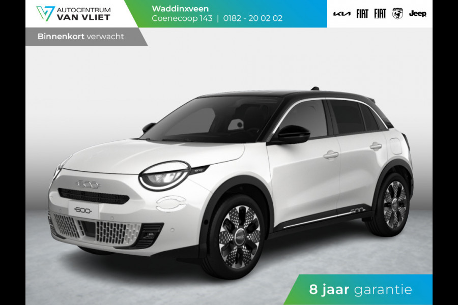 Fiat 600 1.2 Hybrid La Prima | Full Option | Bicolore