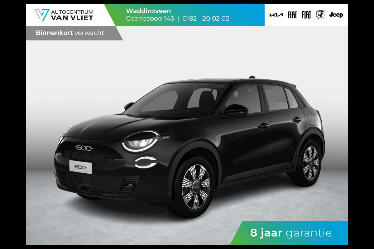 Fiat 600 1.2 Hybrid Icon | Clima | Navi | Keyless | Camera | Apple Carplay