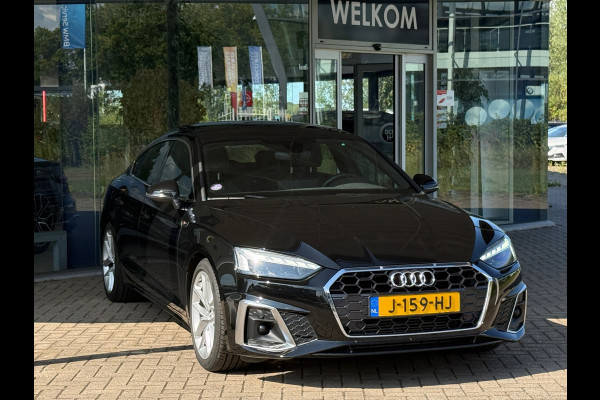 Audi A5 Sportback 40 TFSI 190pk S Line Pano| Matrix-led|Sportstoelen|Dealer Onderhouden