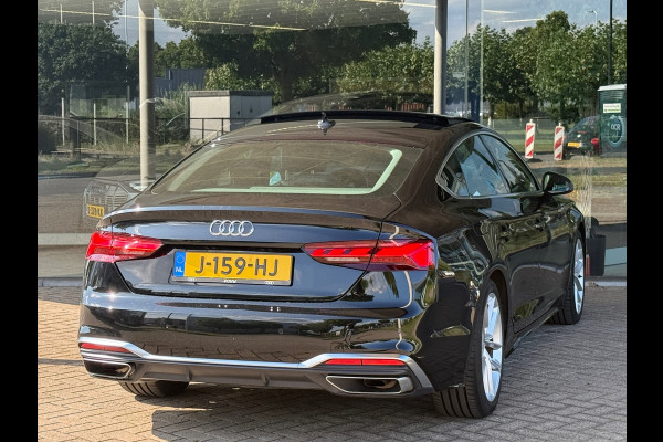 Audi A5 Sportback 40 TFSI 190pk S Line Pano| Matrix-led|Sportstoelen|Dealer Onderhouden