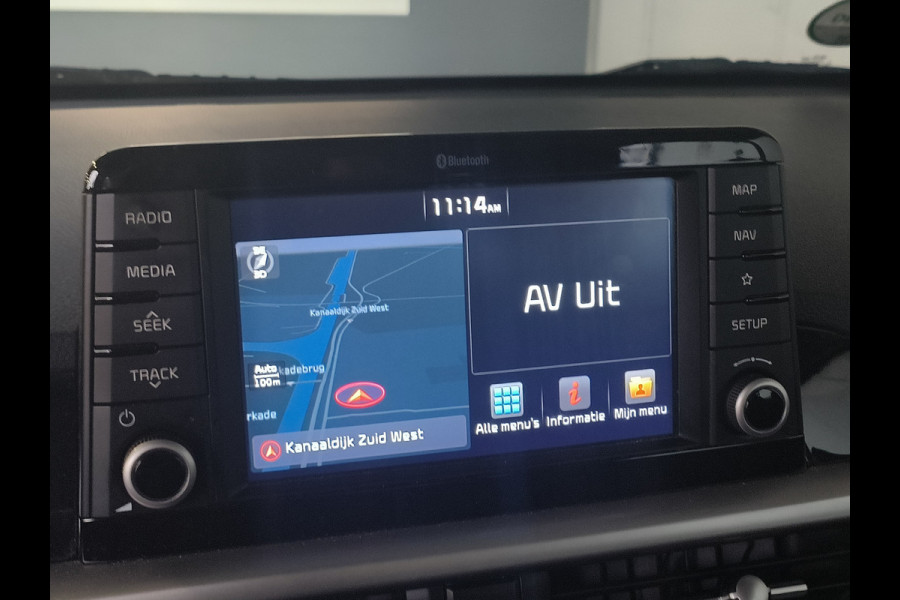 Kia Picanto 1.0 CVVT ComfortPlusLine Navigator Rijklaar + 12 maanden Bovag-garantie Henk Jongen Auto's in Helmond,  al 50 jaar service zoals 't hoort!