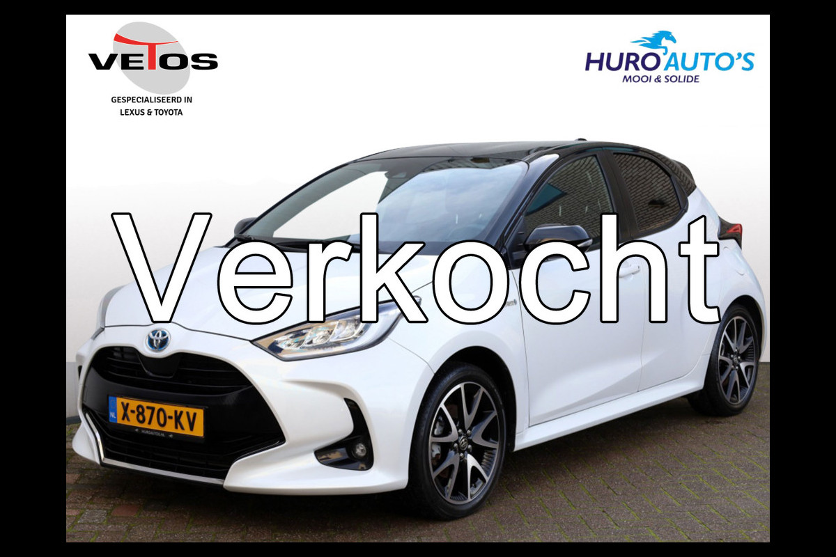 Toyota Yaris 1.5 Hyb. Launch Edition | Bi-Tone | Half Leder | Stoelverwarming Toyota Yaris 1.5 Hyb. Launch Edition | Bi-Tone | Half Leder | Stoelverwarming