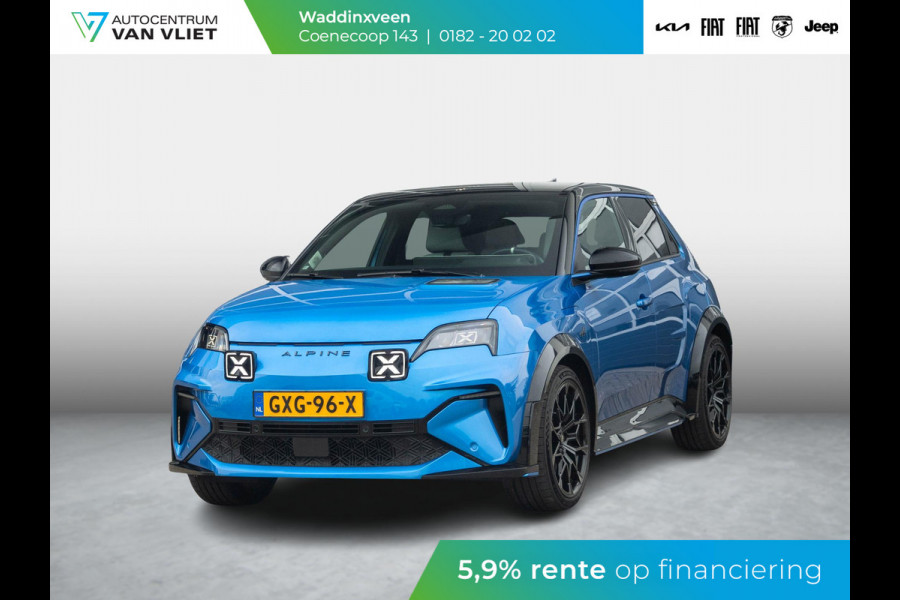 ALPINE A290 GTS 52 kWh 220 PK l High-fidelity audiosysteem Devialet® & Alpine Drive  Sound - 9 luidsprekers waarvan één subwoofer l Stoel / Stuurwielverwarming l Bleu Alpine two tone