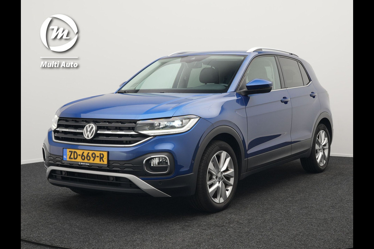 Volkswagen T-Cross 1.0 TSI Style DSG | Trekhaak Afneembaar | Adaptive Cruise | Carplay | Camera | Sfeerverlichting | Parkassist | Dodehoek Detectie | Navi Full Map | DAB |
