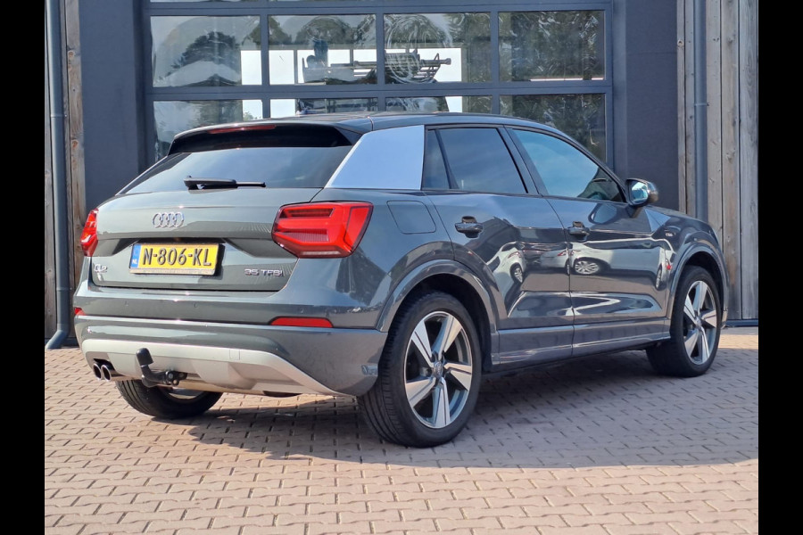Audi Q2 35 TFSI CoD 150 PK Sport Edition #2 S-line | Navi | Trekhaak | Camera | Stoelverwarming | PDC |