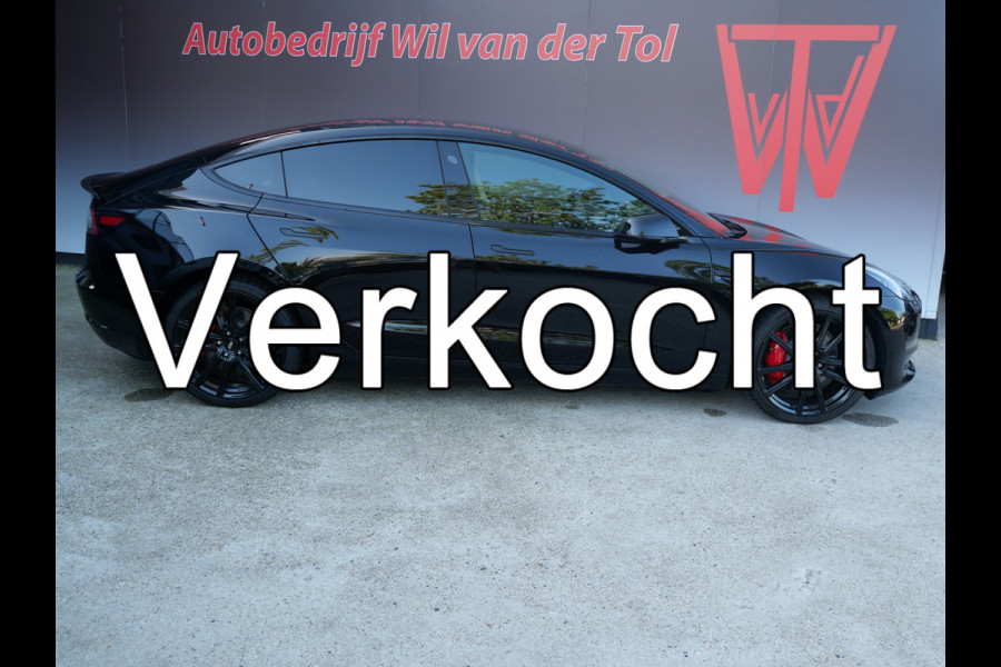 Tesla Model 3 Performance AWD 75 kWh | PANORAMA | ELEK KLEP | 465 PK | FACELIFT | 20" | 1e EIG!!