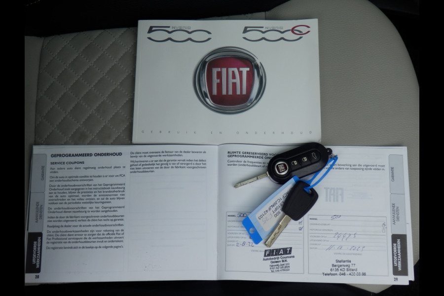 Fiat 500 Hybrid | Dolcevita | Panoramadak | Parkeersensoren | Apple