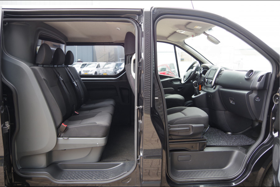 Renault Trafic 2.0 dCi LUXE 145PK AUT. DC-5P, LED, TREKHAAK, CAMERA, CLIMA, NAVI, CRUISE, LM WIELEN, SIDEBARS, NL AUTO, NAP, DUBBELE CABINE