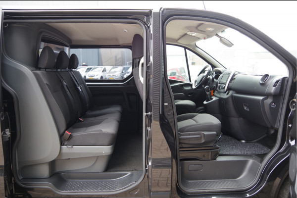 Renault Trafic 2.0 dCi LUXE 145PK AUT. DC-5P, LED, TREKHAAK, CAMERA, CLIMA, NAVI, CRUISE, LM WIELEN, SIDEBARS, NL AUTO, NAP, DUBBELE CABINE