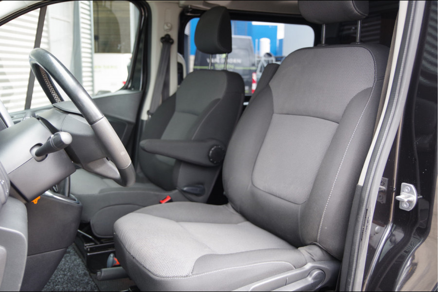 Renault Trafic 2.0 dCi LUXE 145PK AUT. DC-5P, LED, TREKHAAK, CAMERA, CLIMA, NAVI, CRUISE, LM WIELEN, SIDEBARS, NL AUTO, NAP, DUBBELE CABINE
