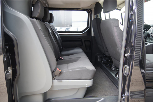 Renault Trafic 2.0 dCi LUXE 145PK AUT. DC-5P, LED, TREKHAAK, CAMERA, CLIMA, NAVI, CRUISE, LM WIELEN, SIDEBARS, NL AUTO, NAP, DUBBELE CABINE