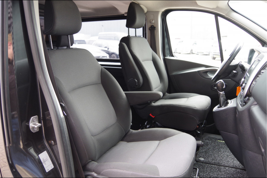 Renault Trafic 2.0 dCi LUXE 145PK AUT. DC-5P, LED, TREKHAAK, CAMERA, CLIMA, NAVI, CRUISE, LM WIELEN, SIDEBARS, NL AUTO, NAP, DUBBELE CABINE