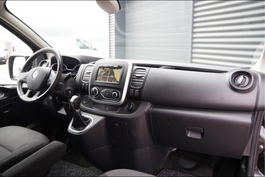 Renault Trafic 2.0 dCi LUXE 145PK AUT. DC-5P, LED, TREKHAAK, CAMERA, CLIMA, NAVI, CRUISE, LM WIELEN, SIDEBARS, NL AUTO, NAP, DUBBELE CABINE