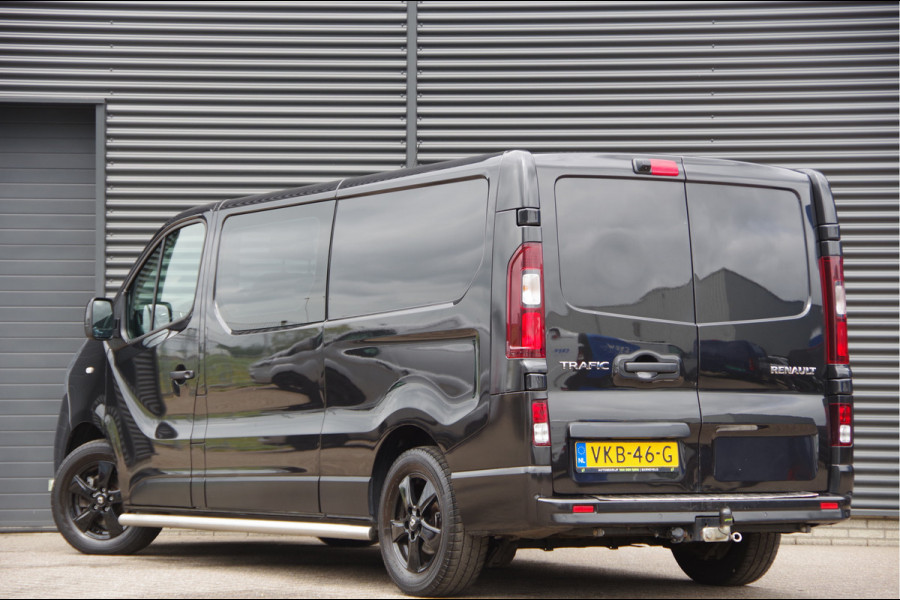 Renault Trafic 2.0 dCi LUXE 145PK AUT. DC-5P, LED, TREKHAAK, CAMERA, CLIMA, NAVI, CRUISE, LM WIELEN, SIDEBARS, NL AUTO, NAP, DUBBELE CABINE