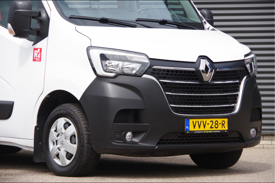 Renault Master T35 2.3 dCi 150PK L2H2 RED, DC-7P, TREKHAAK, CAMERA, CRUISE, NAVI, AIRCO, PARKEERSENSOREN, NL AUTO, NAP, DUBBELE CABINE