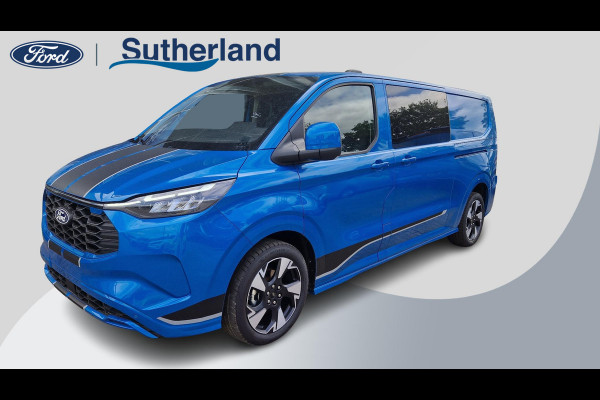 Ford Transit Custom 320 2.5 PHEV L2H1 Sport DC 233pk | | Dubbele Cabine | Dubbele zijschuifdeur | Inklapbare trekhaak | 19 inch lichtmetalen Sport velgen (mat zwart) | Verwarmbaar stuurwiel | Navigatie systeem