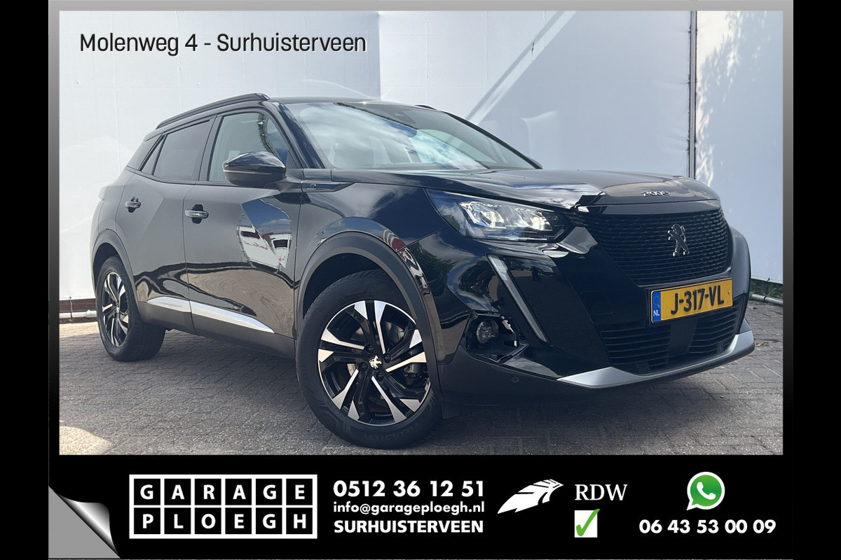 Peugeot e-2008 EV Allure 50 kWh Carplay Navigatie Black Beauty Tel Lader