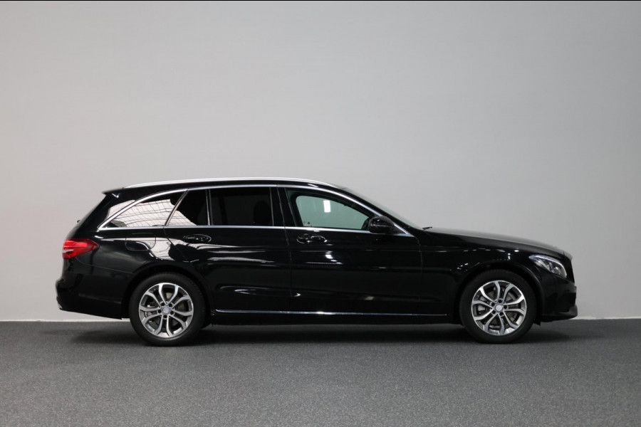 Mercedes-Benz C-Klasse Estate 180 Ambition LED/HALF LEDER+S.VERWARMING/LMV/CAM/CRUISE/ECC/12 MND GARANTIE!