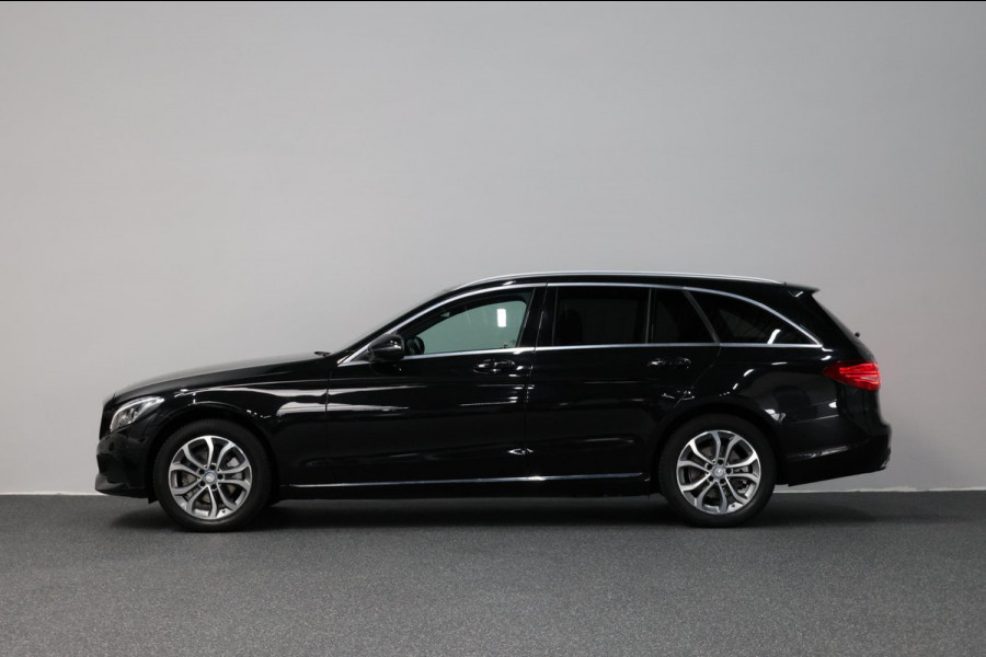 Mercedes-Benz C-Klasse Estate 180 Ambition LED/HALF LEDER+S.VERWARMING/LMV/CAM/CRUISE/ECC/12 MND GARANTIE!