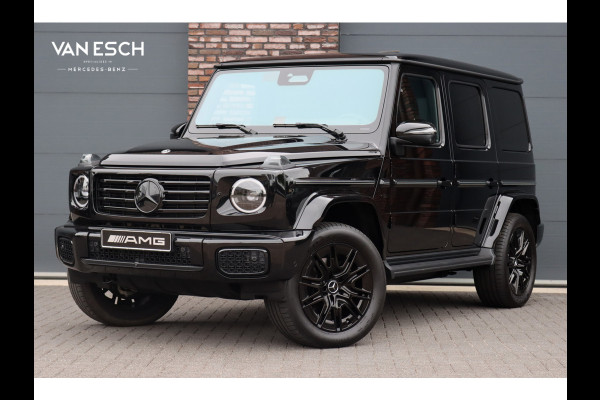 Mercedes-Benz G-Klasse 580 EQ AMG Exclusive Line 116 kWh | Techniekpakket | Distronic | Multicontourstoelen | Burmester | Keyless Go | Schuifdak | Verwarmd Stuurwiel | Nappa Leder |