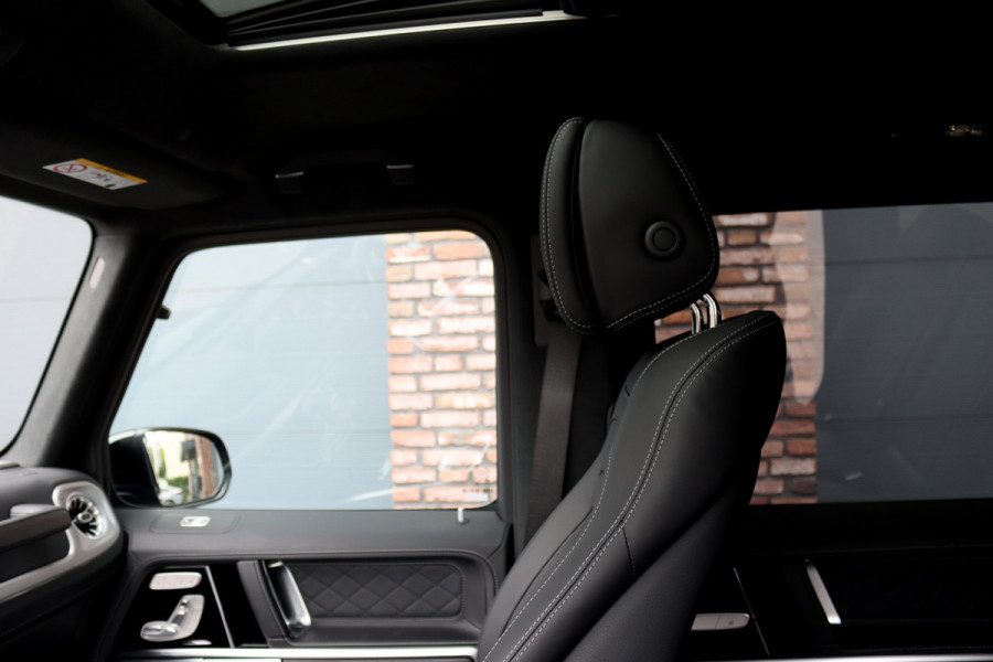 Mercedes-Benz G-Klasse 580 EQ AMG Exclusive Line 116 kWh | Techniekpakket | Distronic | Multicontourstoelen | Burmester | Keyless Go | Schuifdak | Verwarmd Stuurwiel | Nappa Leder |