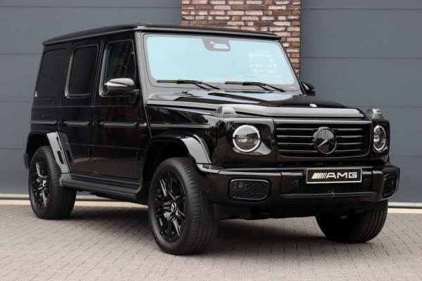 Mercedes-Benz G-Klasse 580 EQ AMG Exclusive Line 116 kWh | Techniekpakket | Distronic | Multicontourstoelen | Burmester | Keyless Go | Schuifdak | Verwarmd Stuurwiel | Nappa Leder |