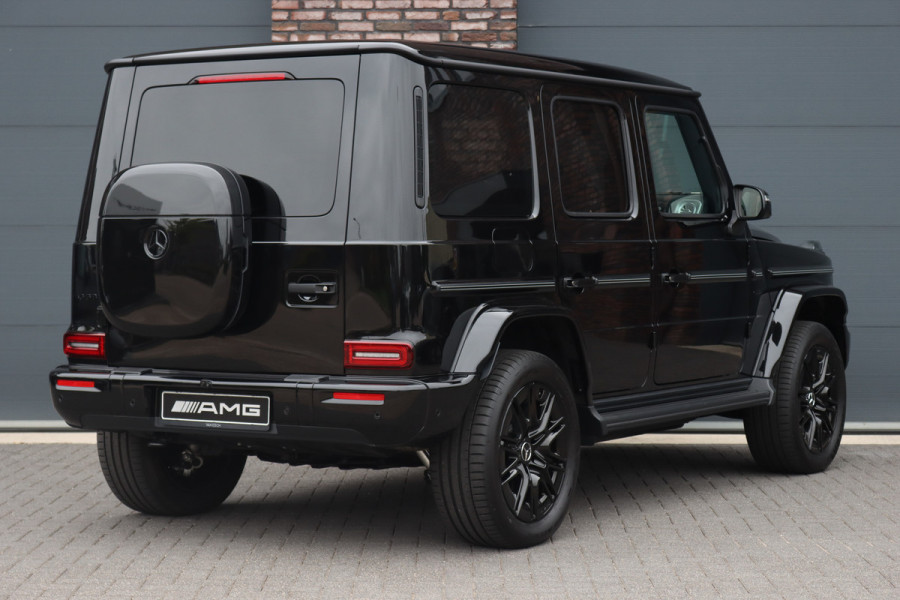 Mercedes-Benz G-Klasse 580 EQ AMG Exclusive Line 116 kWh | Techniekpakket | Distronic | Multicontourstoelen | Burmester | Keyless Go | Schuifdak | Verwarmd Stuurwiel | Nappa Leder |