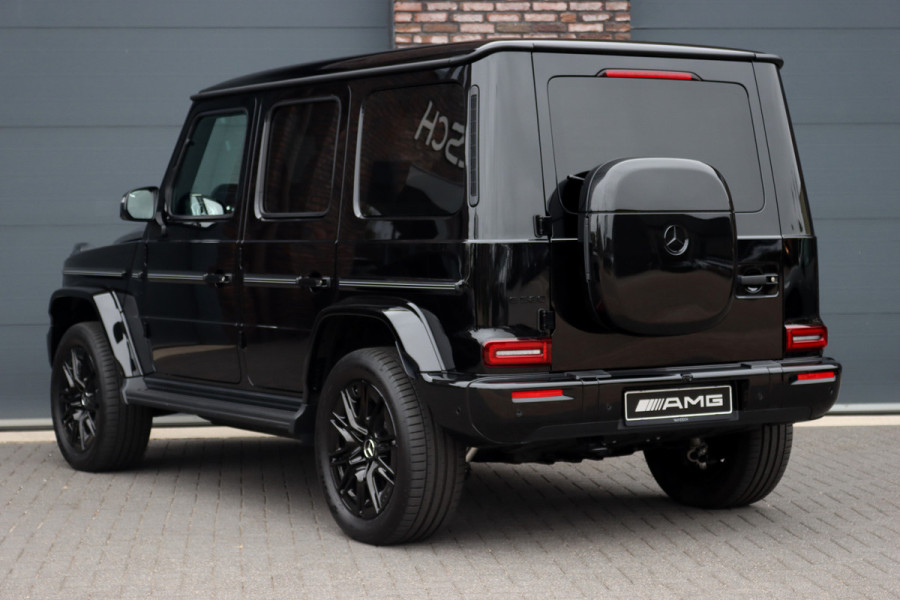 Mercedes-Benz G-Klasse 580 EQ AMG Exclusive Line 116 kWh | Techniekpakket | Distronic | Multicontourstoelen | Burmester | Keyless Go | Schuifdak | Verwarmd Stuurwiel | Nappa Leder |