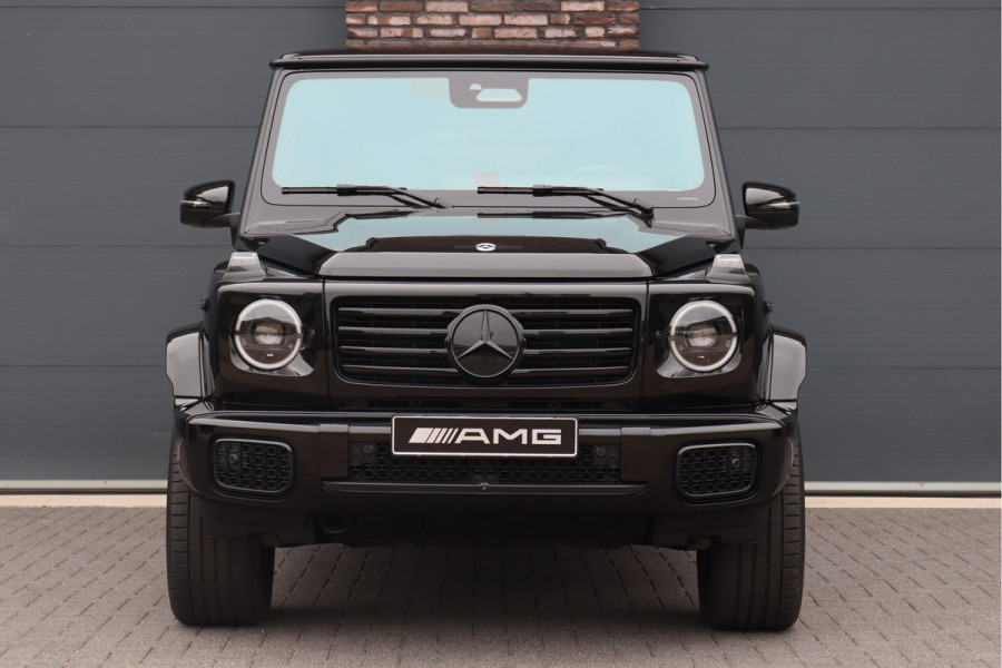 Mercedes-Benz G-Klasse 580 EQ AMG Exclusive Line 116 kWh | Techniekpakket | Distronic | Multicontourstoelen | Burmester | Keyless Go | Schuifdak | Verwarmd Stuurwiel | Nappa Leder |