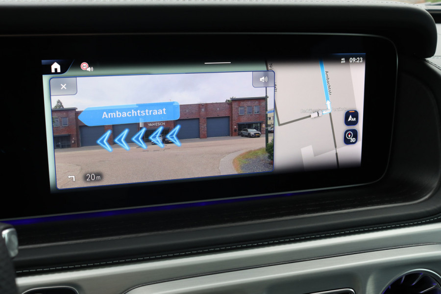Mercedes-Benz G-Klasse 580 EQ AMG Exclusive Line 116 kWh | Techniekpakket | Distronic | Multicontourstoelen | Burmester | Keyless Go | Schuifdak | Verwarmd Stuurwiel | Nappa Leder |