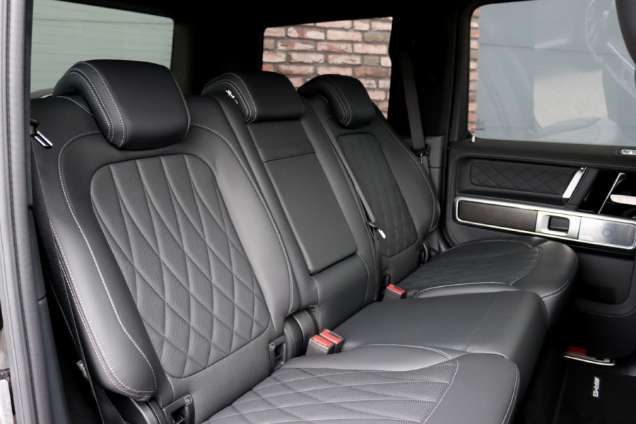 Mercedes-Benz G-Klasse 580 EQ AMG Exclusive Line 116 kWh | Techniekpakket | Distronic | Multicontourstoelen | Burmester | Keyless Go | Schuifdak | Verwarmd Stuurwiel | Nappa Leder |