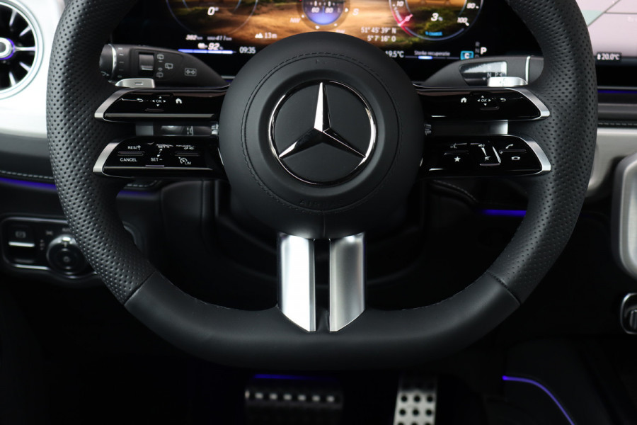 Mercedes-Benz G-Klasse 580 EQ AMG Exclusive Line 116 kWh | Techniekpakket | Distronic | Multicontourstoelen | Burmester | Keyless Go | Schuifdak | Verwarmd Stuurwiel | Nappa Leder |