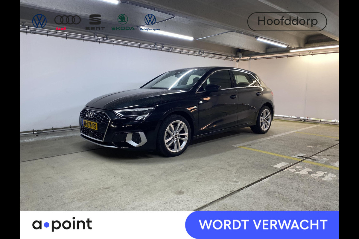 Audi A3 Sportback 30 TFSI Attitude 110 pk S-tronic | Navigatie | Parkeersensoren achter | Autom. airco | Apple Carplay/Android Auto | LED koplampen |
