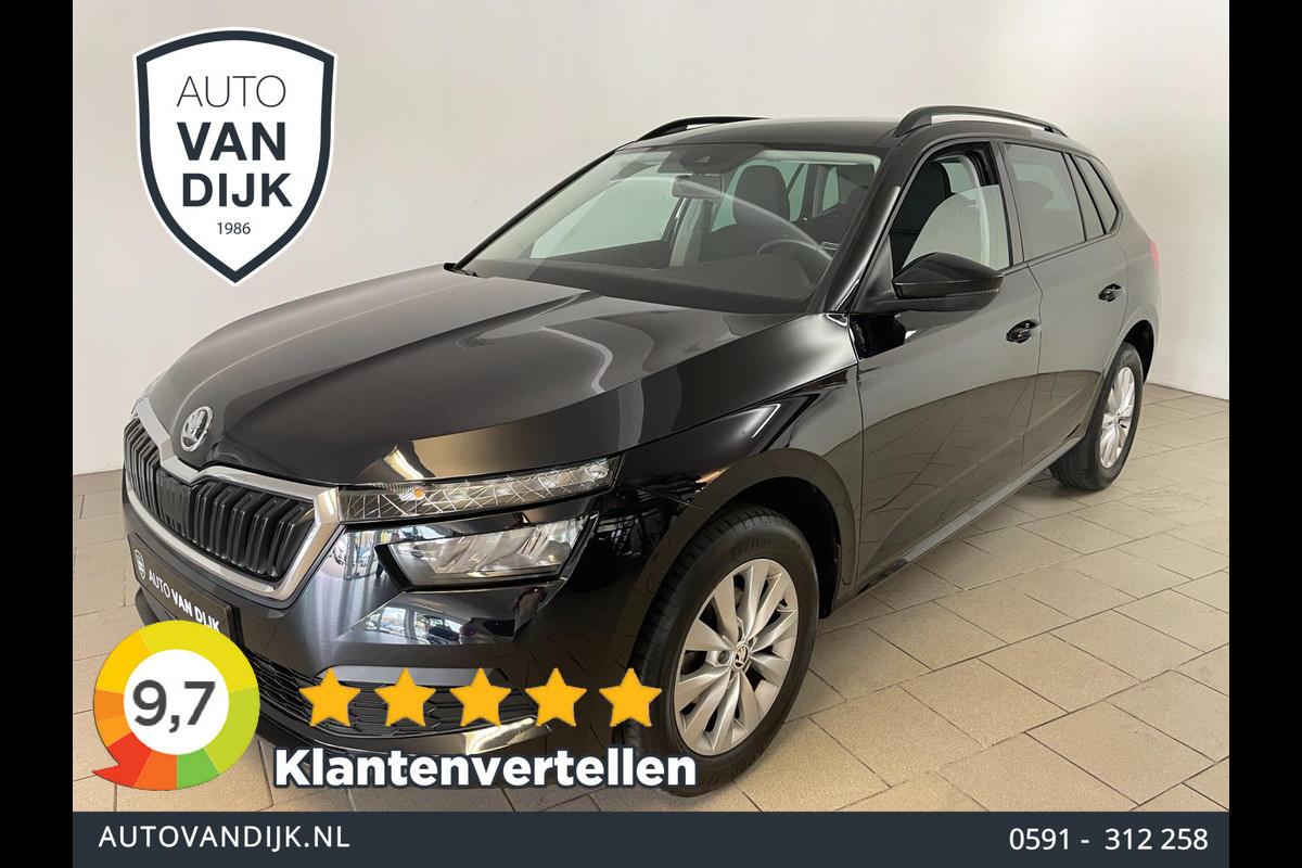 Škoda Kamiq 1.0 TSI Ambition AIRCO NAVI VIA APP CRUISE PANO APPLE CARPLAY NIEUWSTAAT
