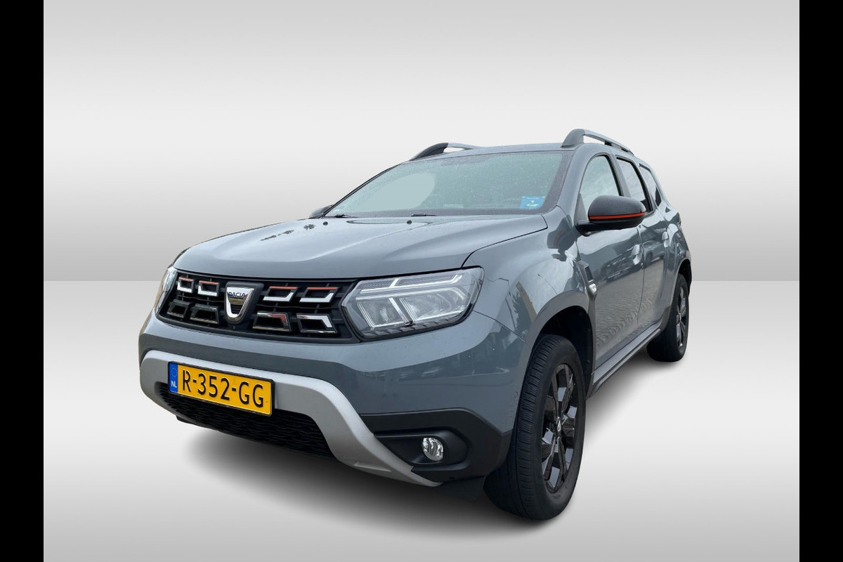 Dacia Duster 1.0 TCe 100 Bi-Fuel Journey / Full option! / Trekhaak / Camera / Half leder / 17'' / Keyless / Navigatie / DAB / Stoelverwarming / Cruise Control