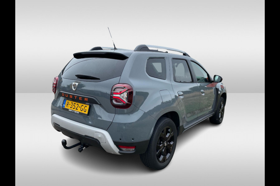 Dacia Duster 1.0 TCe 100 Bi-Fuel Journey / Full option! / Trekhaak / Camera / Half leder / 17'' / Keyless / Navigatie / DAB / Stoelverwarming / Cruise Control