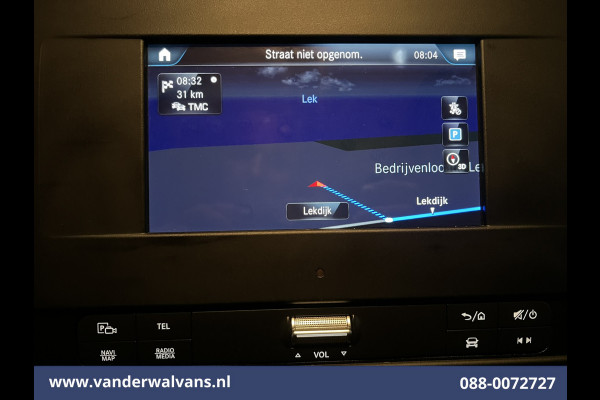 Mercedes-Benz Sprinter 316CDI 164pk L3H2 Euro6 ** Airco | Camera | Navigatie | Apple Carplay | Android Auto | Cruisecontrol Chauffeursstoel, Stoelverwarming, Parkeersensoren, Bijrijdersbank