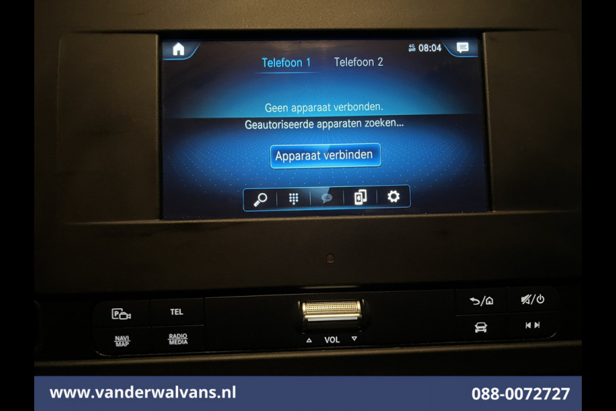 Mercedes-Benz Sprinter 316CDI 164pk L3H2 Euro6 ** Airco | Camera | Navigatie | Apple Carplay | Android Auto | Cruisecontrol Chauffeursstoel, Stoelverwarming, Parkeersensoren, Bijrijdersbank