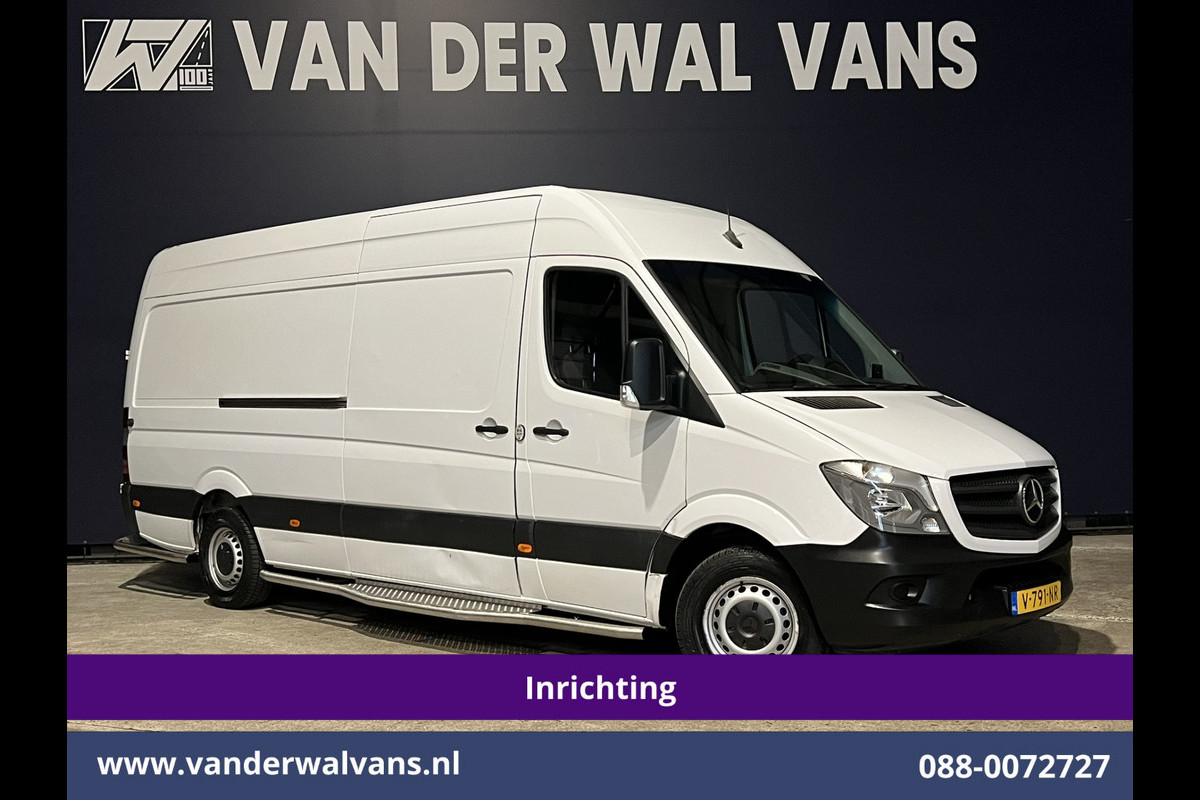Mercedes-Benz Sprinter 311 CDI Automaat L3H2 *Post NL inrichting* Euro6 Camera | Schappen Doorloopdeur, 270 Gr. achterdeuren, Sidebars