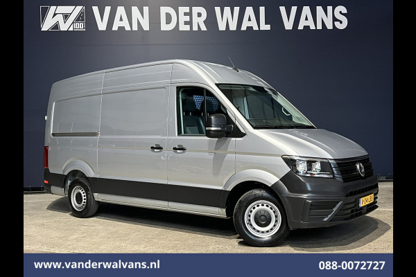 Volkswagen Crafter 2.0 TDI 141pk L3H3 L2H2 Euro6 Airco | Navigatie | Apple Carplay | Cruisecontrol Android Auto, Bijrijdersbank, 3000kg trekvermogen, zilver