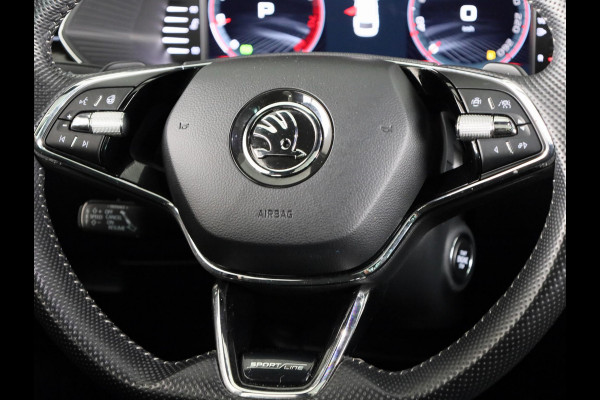 Škoda Superb Combi 1.5 TSI ACT Sportline Business 150 pk Automaat (DSG) | Verlengde garantie | Navigatie | Panoramadak | Parkeersensoren | Adaptieve cruise control | Elektr. voorstoelen met memory | Stoelverwarming v/a |