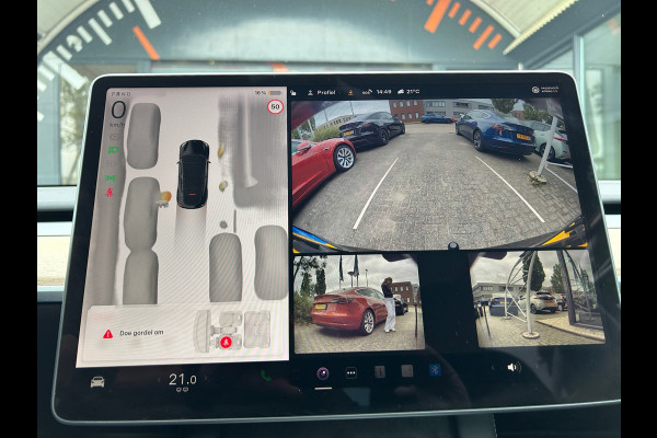 Tesla Model Y RWD 58 kWh 95% SOH Trekh Enhanced BTW Auto 1e EIG Rijklaarprijs!