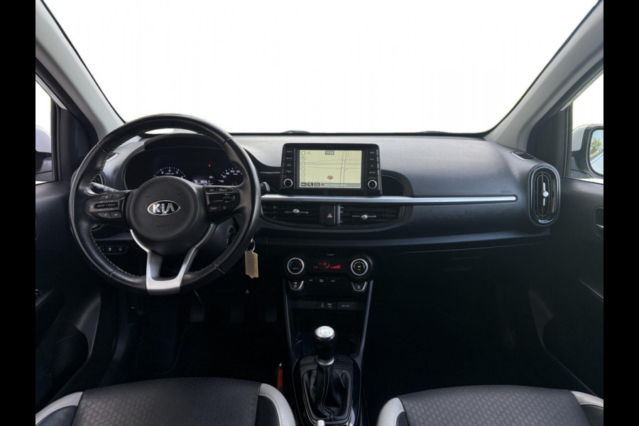 Kia Picanto 1.0 CVVT Design Edition|Camera|Leer|Elekt inklapbare spiegels |LMV|Airco |Navi|Cruise|Apple Carplay & Android Auto|