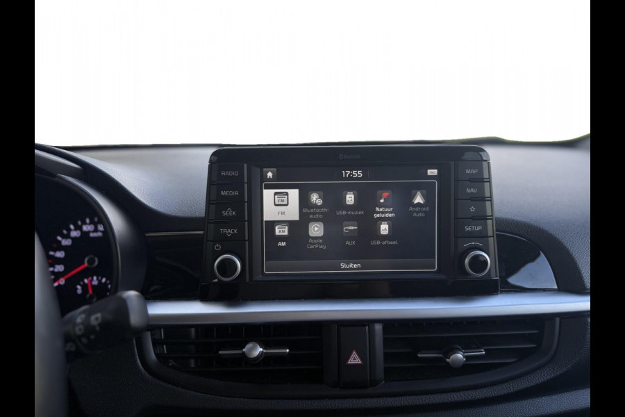 Kia Picanto 1.0 CVVT Design Edition|Camera|Leer|Elekt inklapbare spiegels |LMV|Airco |Navi|Cruise|Apple Carplay & Android Auto|