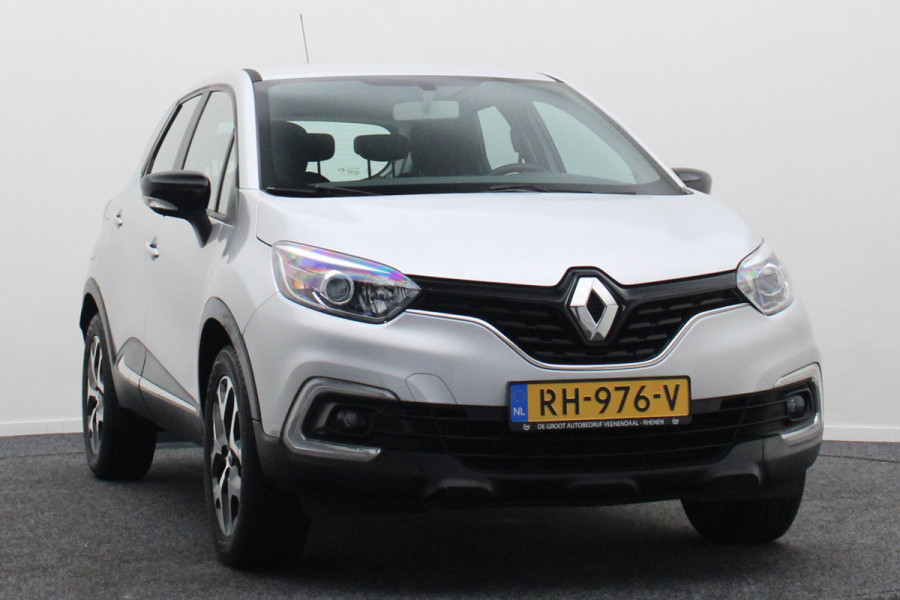 Renault Captur 0.9 TCe Zen LED, Airco, Cruise, Trekhaak, Bluetooth, DAB, 17"