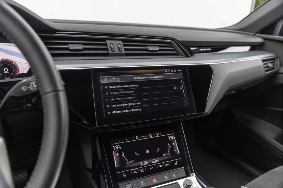 Audi e-tron Sportback 50 Quattro 313pk S-line Pano Nachtzicht ACC HuD Matrix