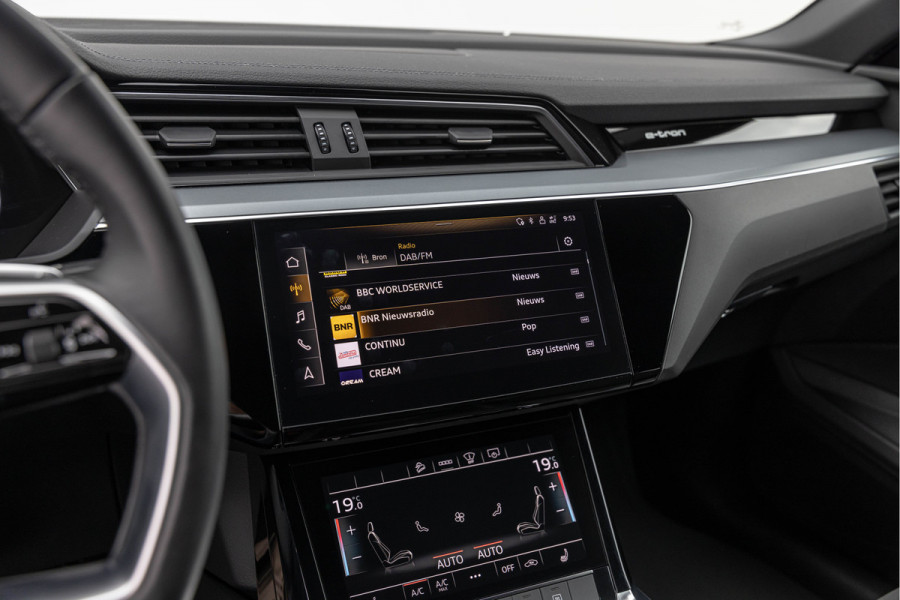 Audi e-tron Sportback 50 Quattro 313pk S-line Pano Nachtzicht ACC HuD Matrix